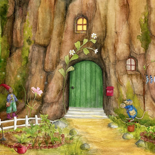 Mhairi Hellbrandt Postcard | Tree Stump House