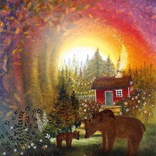Bijdehansje Postcard Wild Sunset | Conscious Craft