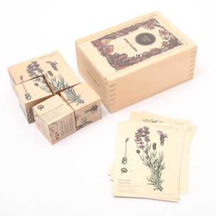 Wooden Story Puzzle Blocks, Melliferous Plants | Image ©️ Conscious Craft