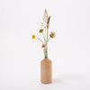 Wooden Decorative Flower Vase No.3 with wild flowers | © Conscious Craft