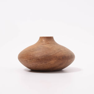 Wooden Natural Decor Flower Vase No.05 | © Conscious Craft