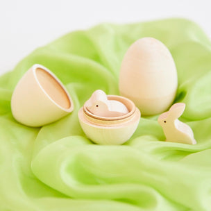 Sarah's Silks Wooden Eggs 