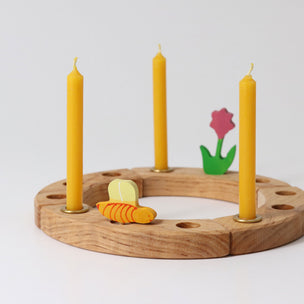 Amber Beeswax Candles 10% from Grimms | Conscious Craft