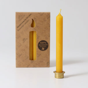Amber Beeswax Candles 100% from Grimms | Conscious Craft