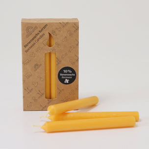 Amber Beeswax Candles 10% from Grimms | Conscious Craft