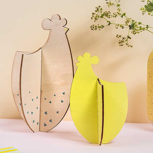 DIY 3D Wooden Chicken | Conscious Craft