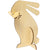 DIY 3D Wooden Bunny | Conscious Craft
