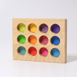 Grimm's Sorting Board Rainbow | Conscious Craft