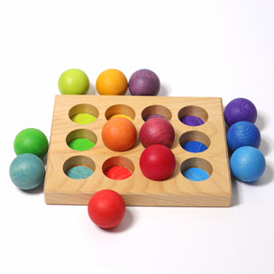 Grimm's Sorting Board Rainbow | Conscious Craft