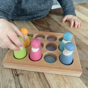 Grimm's Sorting Board Pastel | Conscious Craft