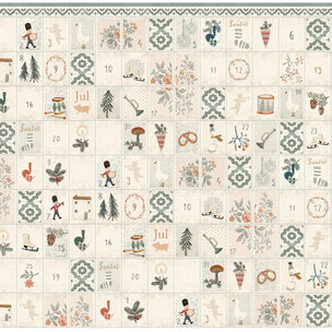 Maileg Gift Wrapping Paper Days of December | Conscious Craft