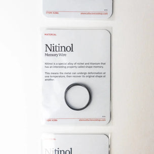 Nitinol Wire Sample | Conscious Craft