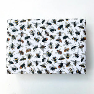Bees of Britain | Wrapping Paper | Conscious Craft