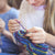 Kids Knitting with Filges Natural Dyed Wool | Conscious Craft