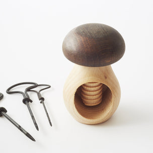 Nutcracker or holder for use with craft Awls | Conker Kit from Corvus | ©️Conscious Craft