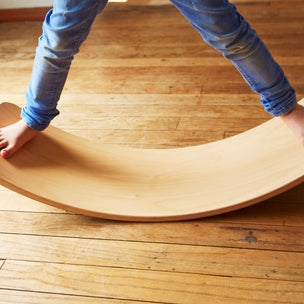 Wobbel Board Lacquered Beech Wood | Conscious Craft