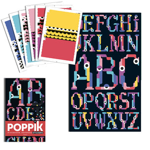 Alphabet Sticker Activity & Poster | Conscious Craft