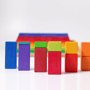 Grimm's Large Stepped Counting Blocks | Conscious Craft