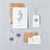 Pressed Flower Set | Pink Violet