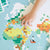 World Map Sticker Activity | Conscious Craft