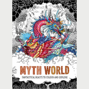 Myth World Colouring Book | Conscious Craft