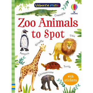 Zoo Animals to Spot | Usborne Minis | Conscious Craft