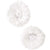 Tissue Paper Flowers | White | Conscious Craft