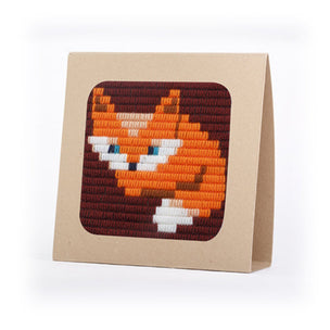 Sozo DIY | Baby Fox Needlepoint Kit | Conscious Craft