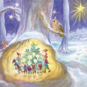 Advent Card Calendar | Christmas in the woods