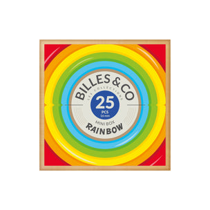 Billes & Co Mini Box Rainbow Marbles | 25 | Conscious Craft