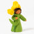 Yellow Tulip Flower Fairy With Flower In Hand | ©Conscious Craft