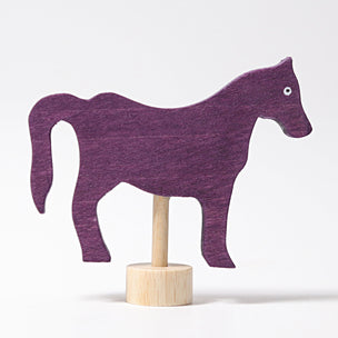 Grimm's Horse Purple | Decorative Figure | Conscious Craft