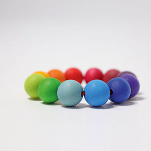 Rainbow Bead Ring | Conscious Craft