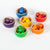 Grapat Wooden bowls with Marbles and Tong