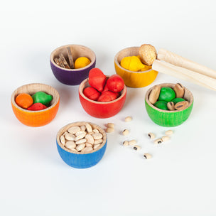 Grapat Bowls and Acorns for Sorting | Conscious Craft