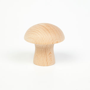 Grapat 6 Natural Wooden Mushrooms | Conscious Craft