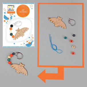 Party Bag Fillers | Make Your Own Bat Keyring | Conscious Craft