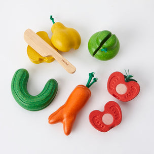 Plan Toys | Wonky Fruit and Vegetables | © Conscious Craft