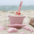 Scrunch Spade Pale Lavender | Conscious Craft 