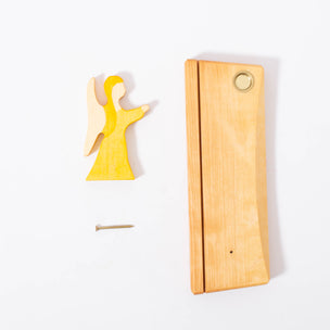Angel Postcard Holder | Yellow | © Conscious Craft