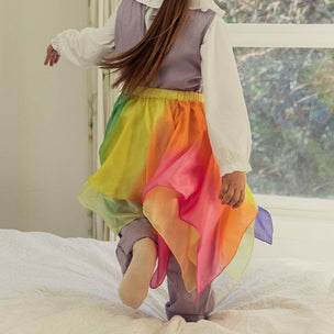 Sarah Silks Reversible Fairy Skirt | Rainbow | Conscious Craft