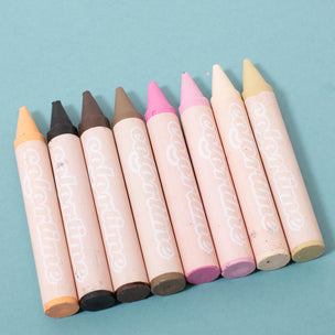 Skin Tones Wax Crayons | ©Conscious Craft