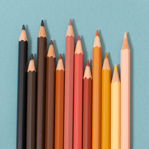 Skin Tones Colour pencils | ©Conscious Craft