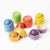 Grapat wooden rainbow bowls with balls - Conscious Craft