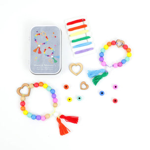 Gift Tin Craft Kit | You and Me bracelet | Conscious Craft