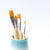 Children's Paint Brushes in 6 sizes | Flat