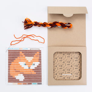 Sozo DIY | Baby Fox Needlepoint Kit | Conscious Craft