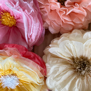 Tissue discount paper flower