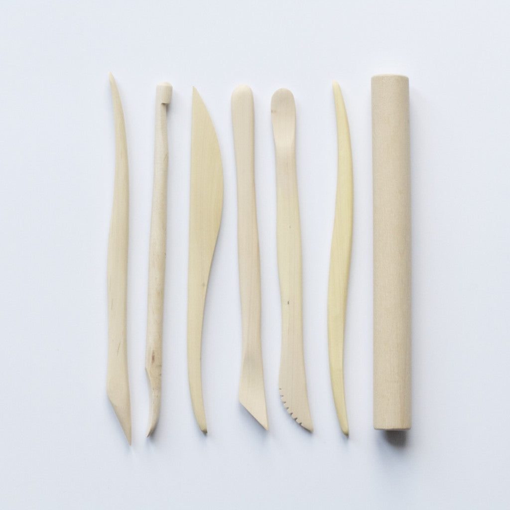 Wooden Modelling Tool Set (7) – Conscious Craft