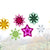 Window stars made using Kite Paper squares | © Conscious Craft